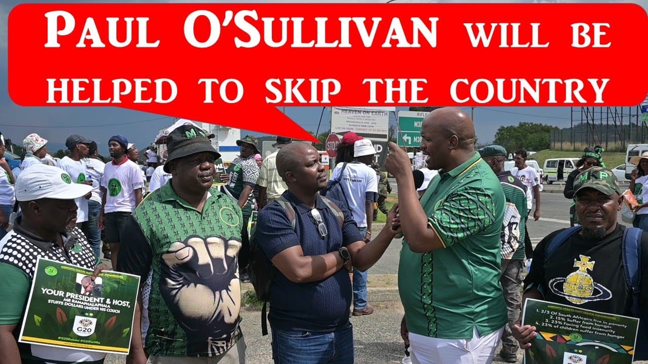 BREAKING! O'Sullivan ARREST this week, MK MP Confirms. Adhoc Committee Madlanga Sibiya Nkabinde SAPS