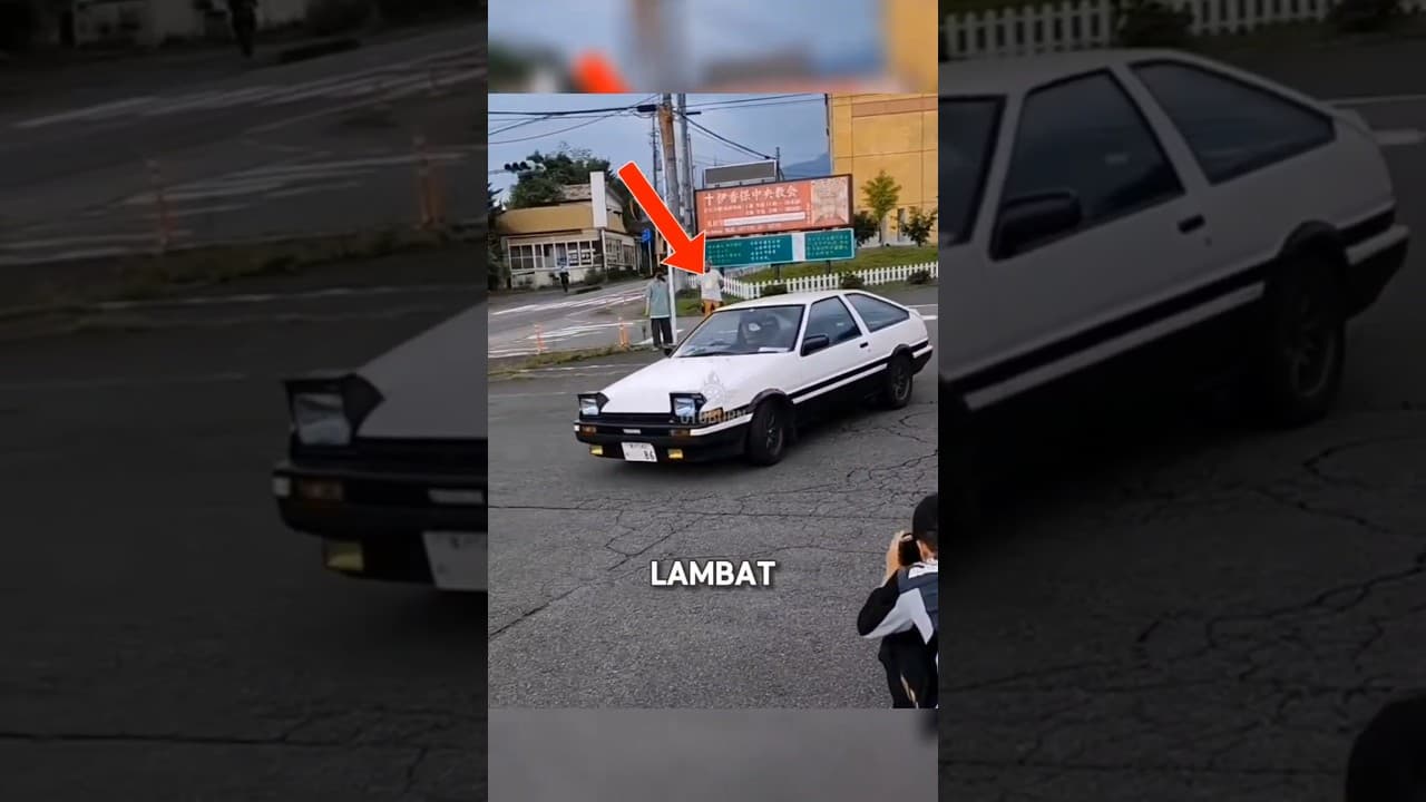 Semua Orang Takut Dengan Toyota Lambat Ini Di Jepang! #automobile #ae86