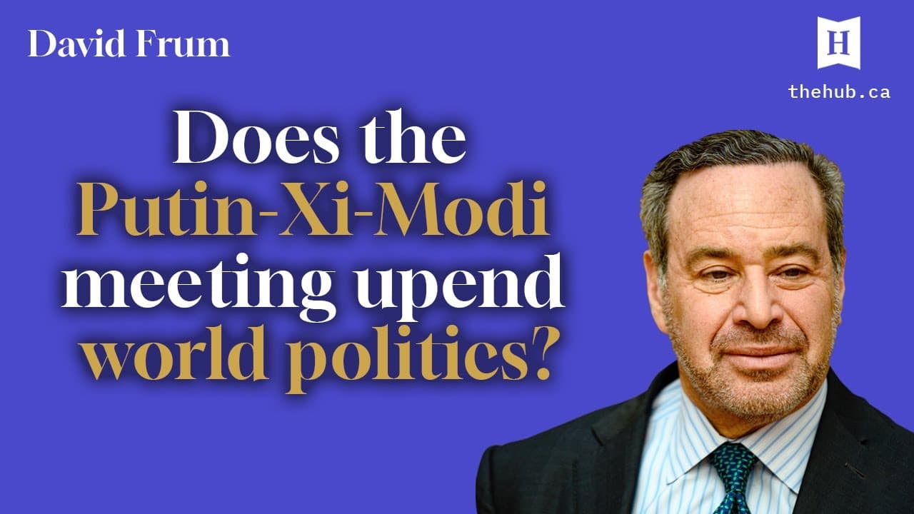David Frum: The end of U.S. unipolarity and the NDP’s existential crisis