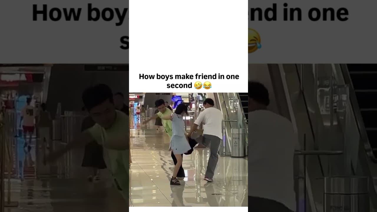 how boys make friends 😭🤣 #trending #funny #viral #funnyvideo #love #friends