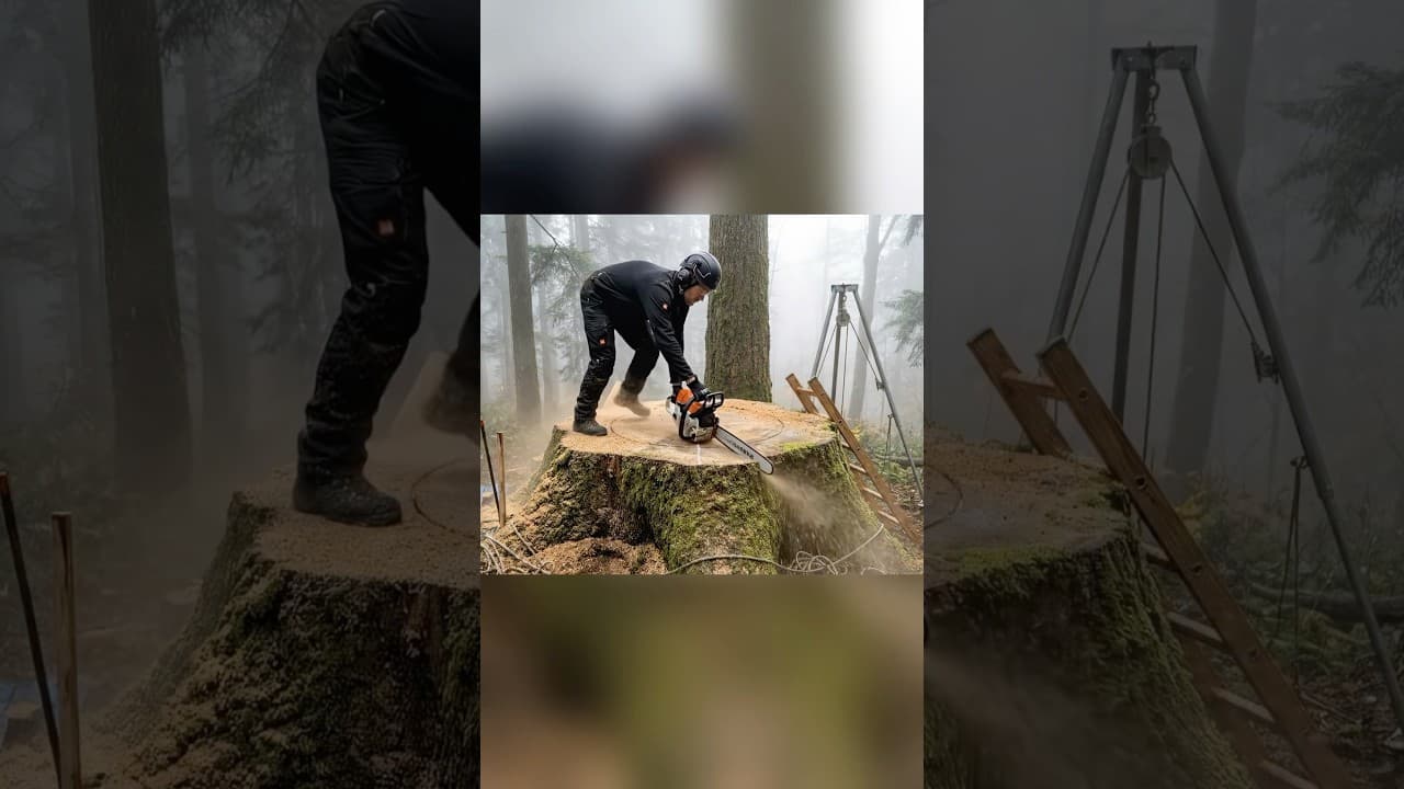 Make a beautiful shelter under a big tree #survival #build #treehouse #outdoorskills #bushcraft