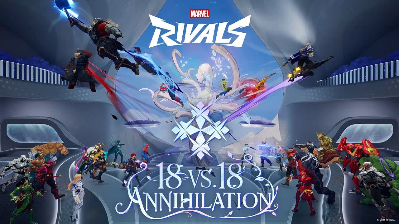 18 vs 18 Annihilation | New Game Mode | Marvel Rivals