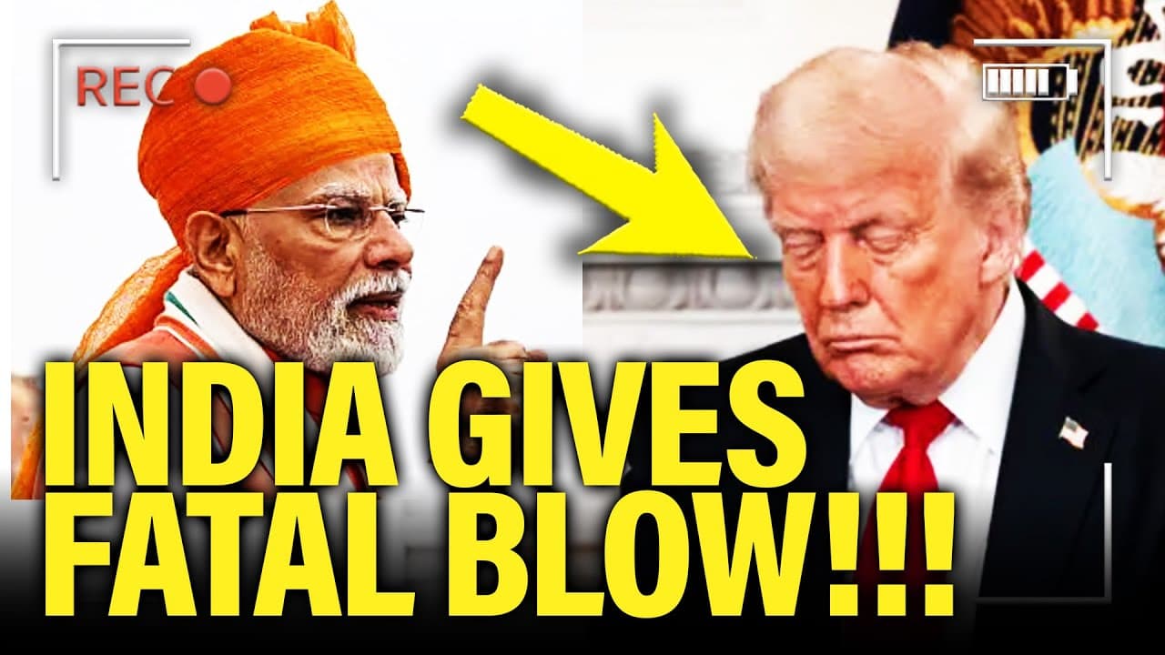 FURIOUS India CHECKMATES Trump and REFUSES HIS CALLS