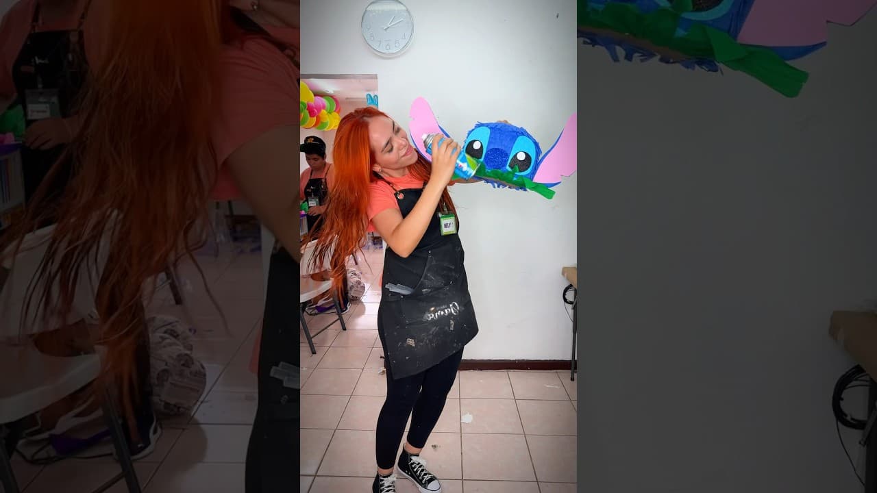 💙Stitch llegó a Piñatas Gama 😍💕#stitch  #piñatas #piñatasgama #manualidades #liloandstitch
