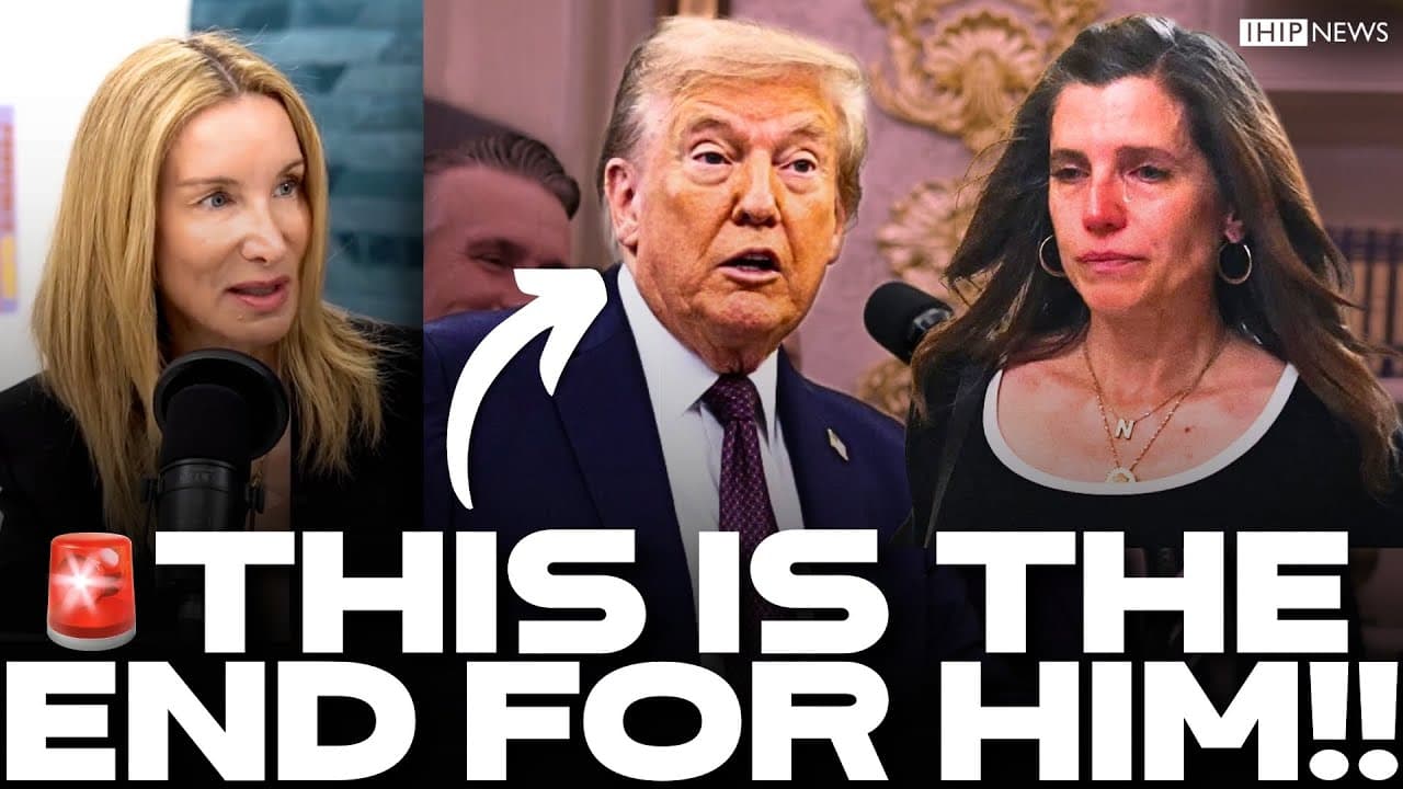 IHIP News: 🚨 Trump RUINED After GOP Hears Epstein Victims EXPOSE ALL to Congress!!