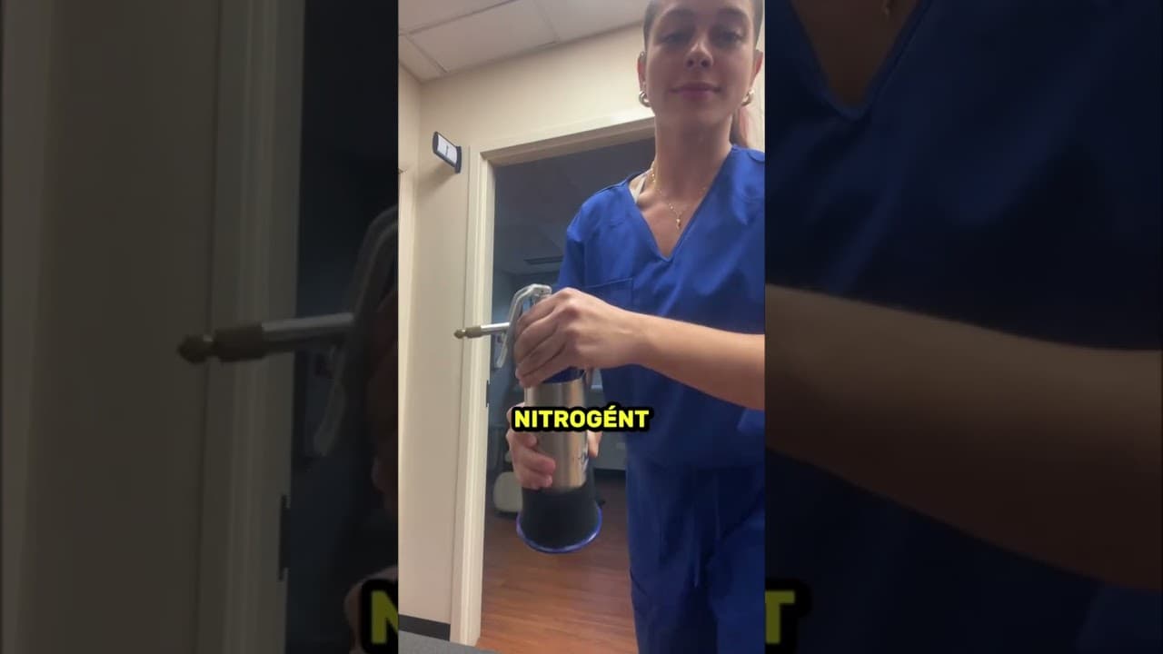 Miért önt folyékony nitrogént a padlóra?! 👩‍🔬 #shorts