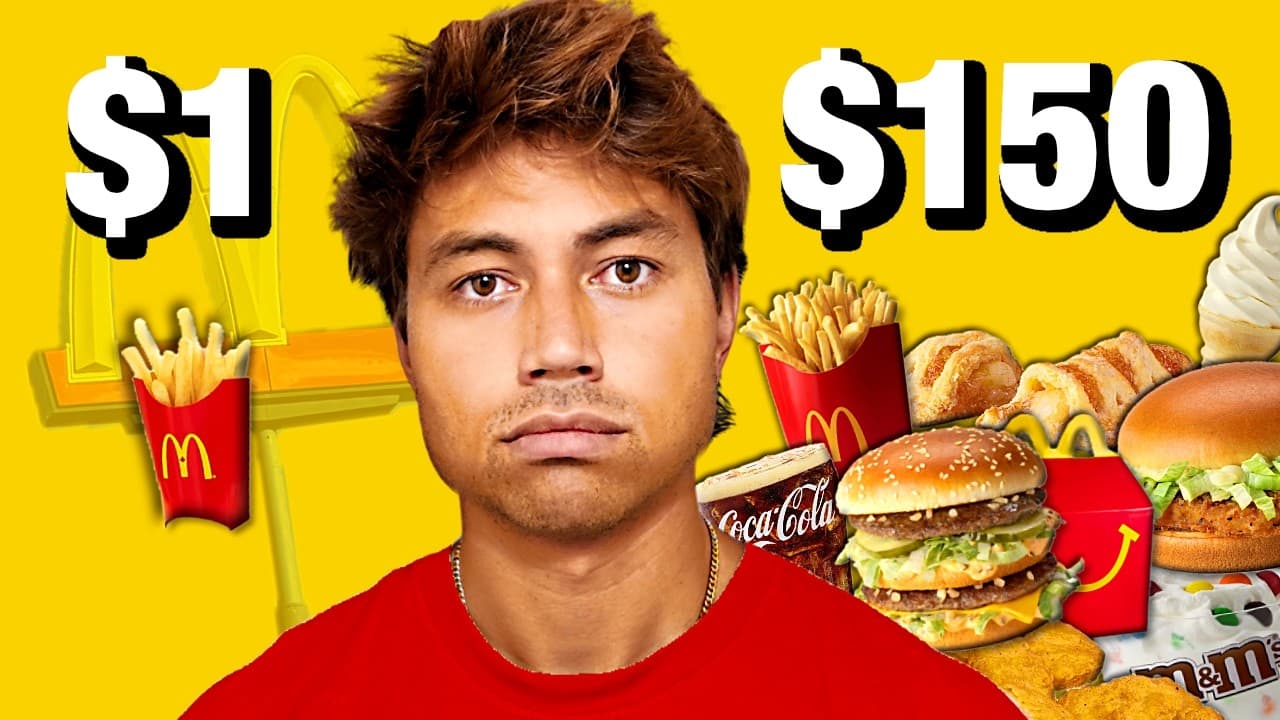 I Only Ate McDonald's For A Week But Doubled My Budget Every Day