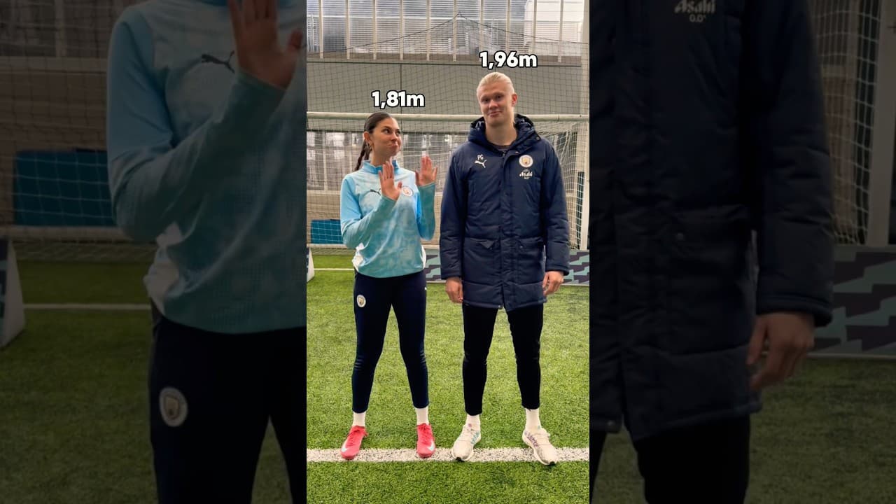 My Height vs Haaland 🤯📏