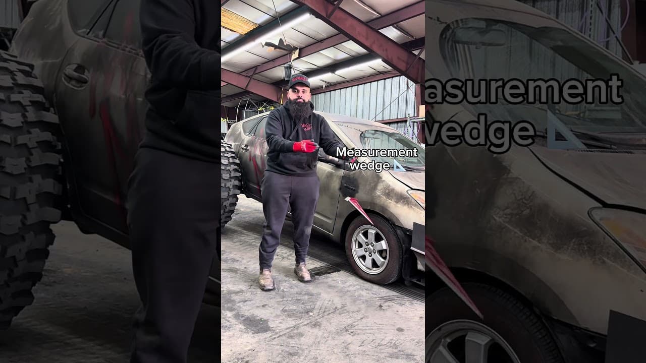 What does it take to puncture a tire #HowTo #Cars #FYP