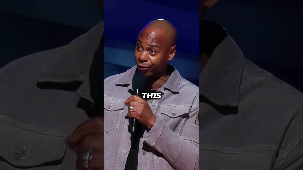 I didn't expect that ending 😂 Dave Chappelle