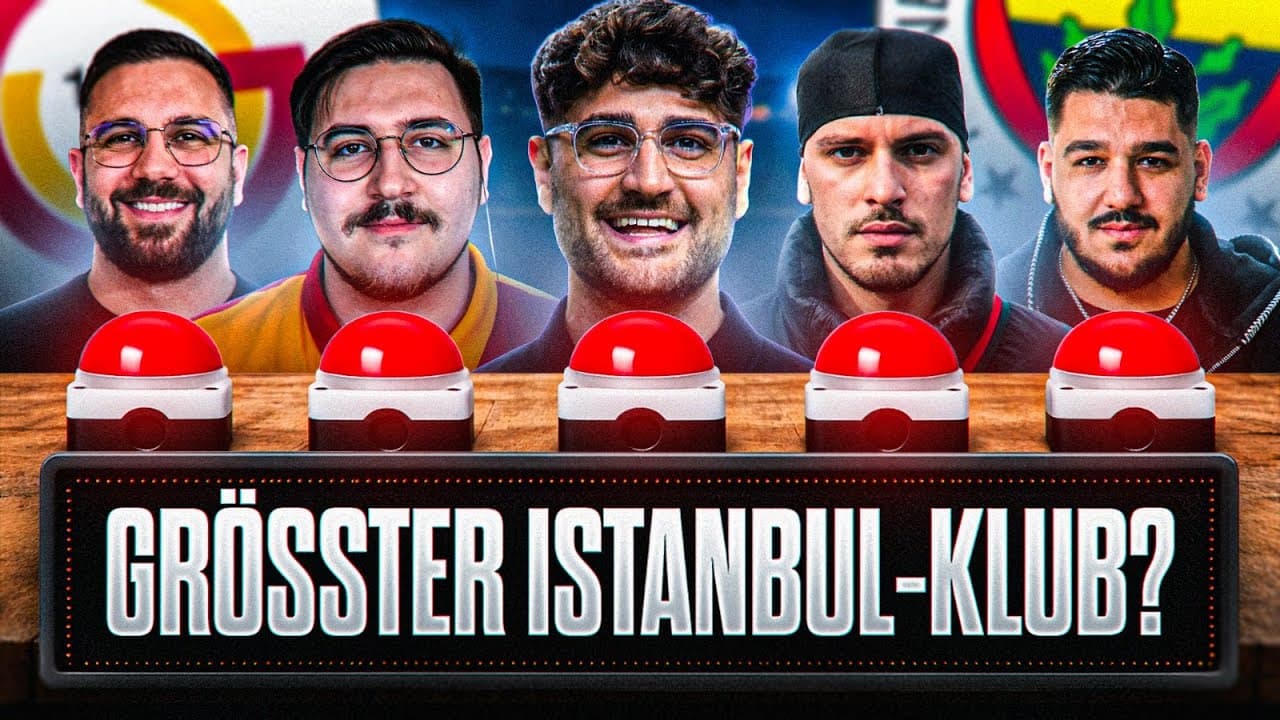 XXL FUSSBALL QUIZ TÜRKEN EDITION🇹🇷 GEGEN ABDU, MERT, ONURCAN UND MAUS!️⚽️🏆