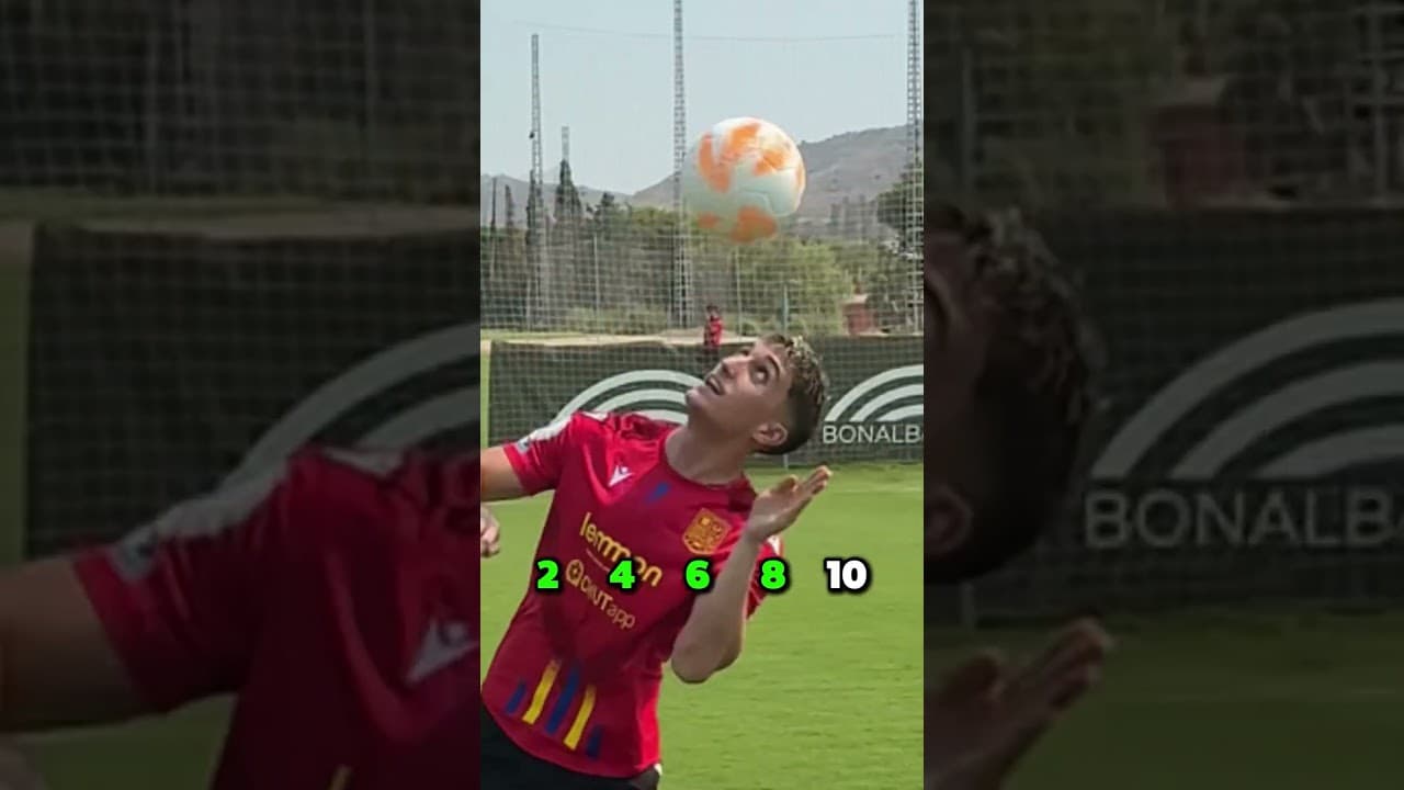 Reto de Toques con la Selección 🇪🇸⚽️ #futbol #viral