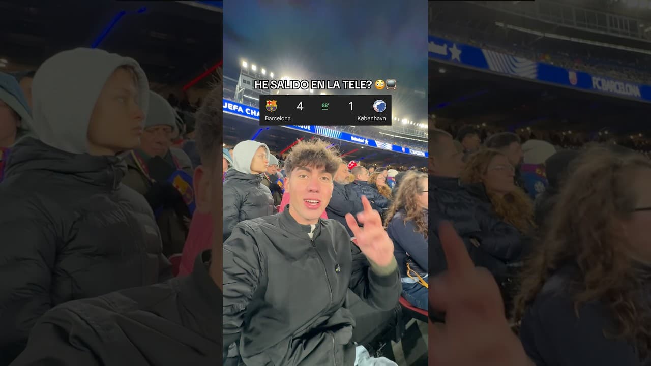 😱 He SALIDO en la TELE 📺⚽️ #futbol