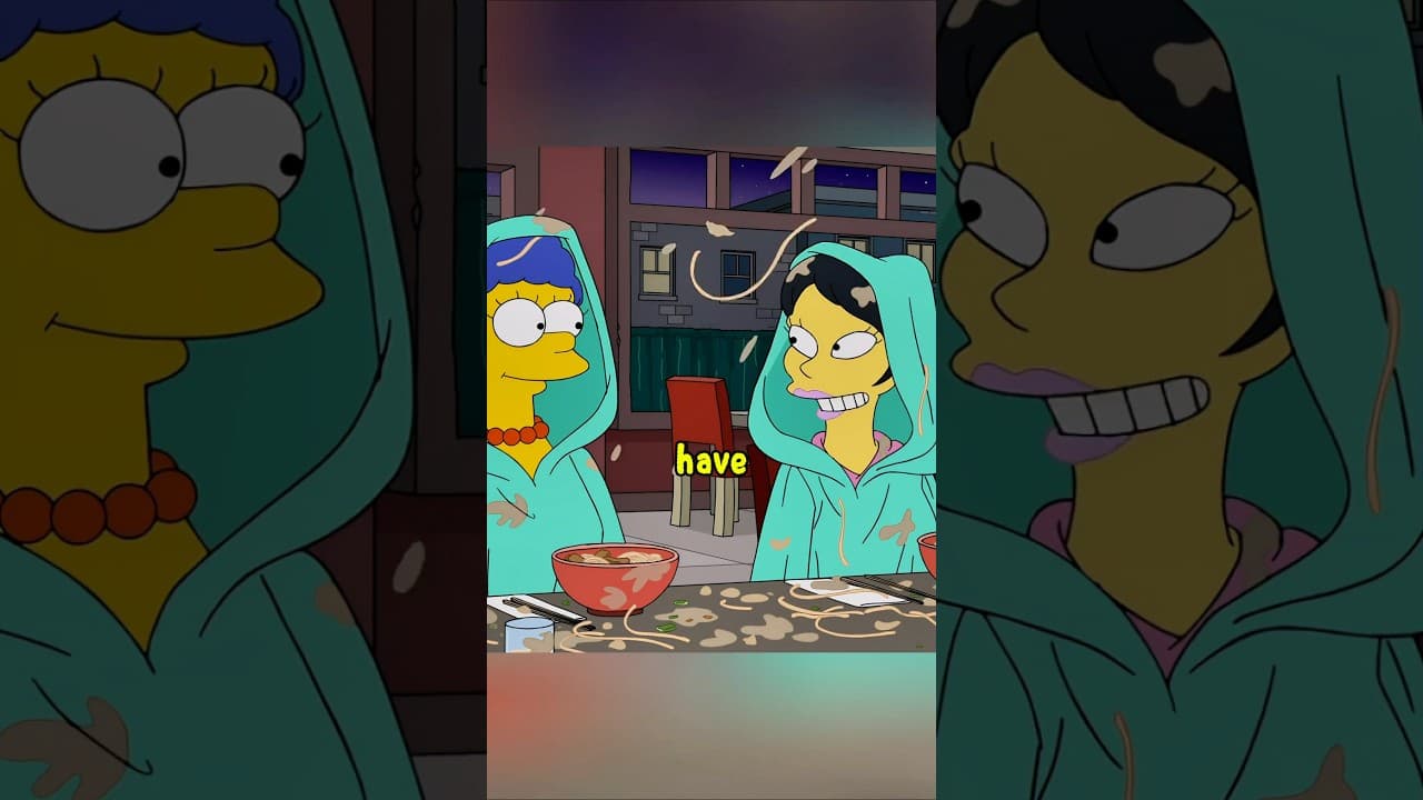 Marge teaches Kumiko about fat husbands  #simpsons