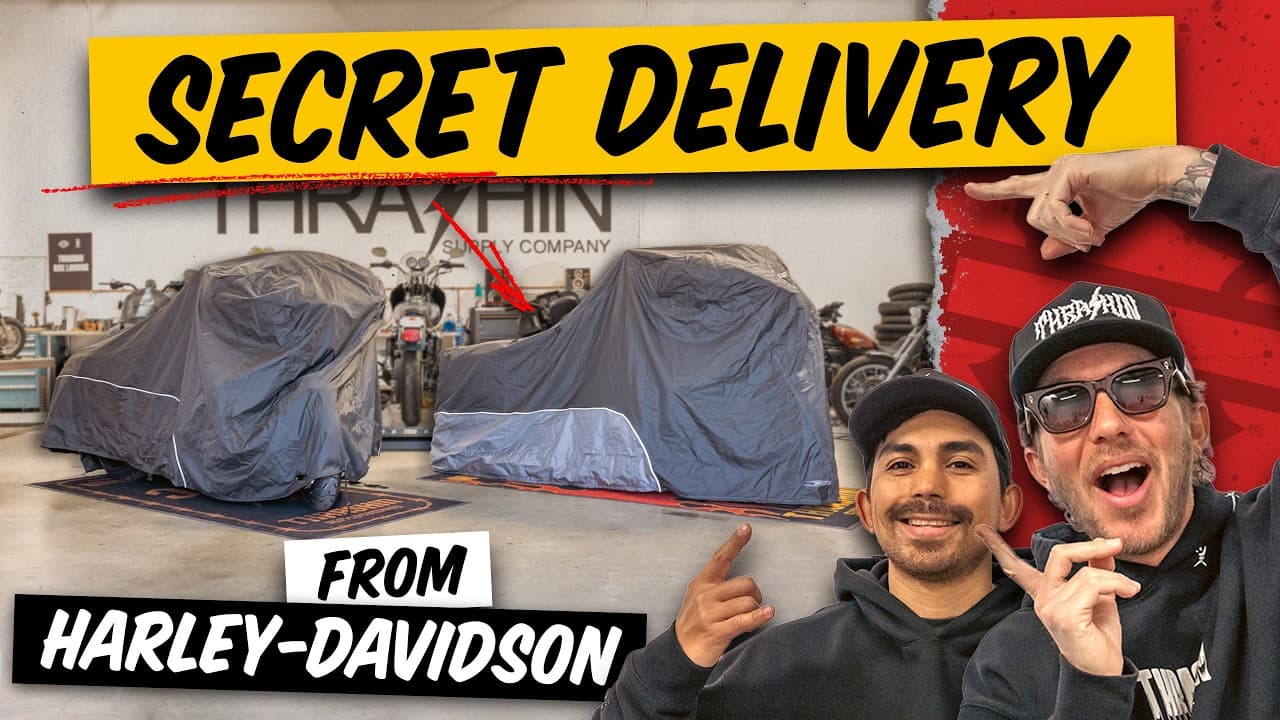 Secret Delivery From Harley-Davidson! - Vlog 232