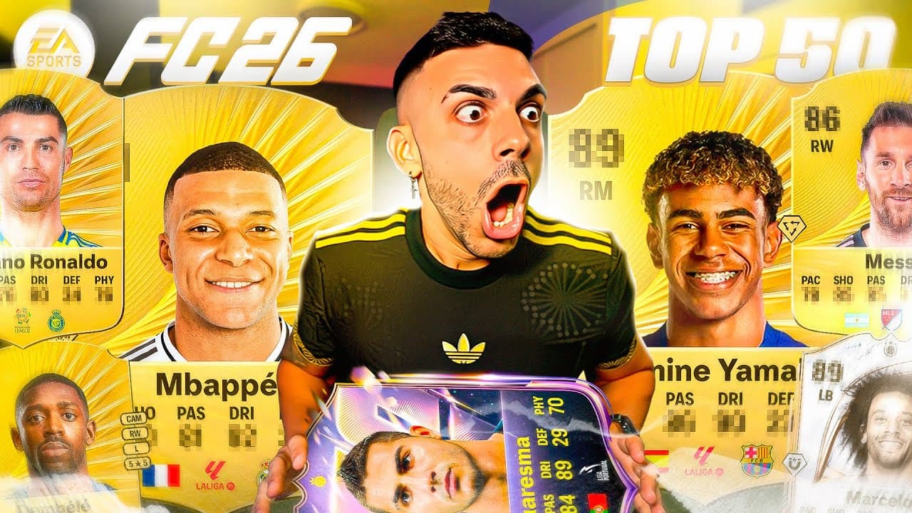 TOP 100 MEDIAS OFICIALES EA SPORTS FC 26 - DjMaRiiO