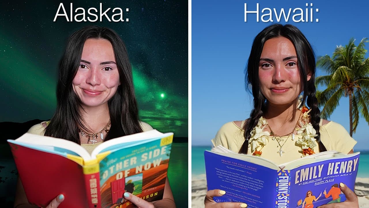 What I Read in 50 states in 50 days!