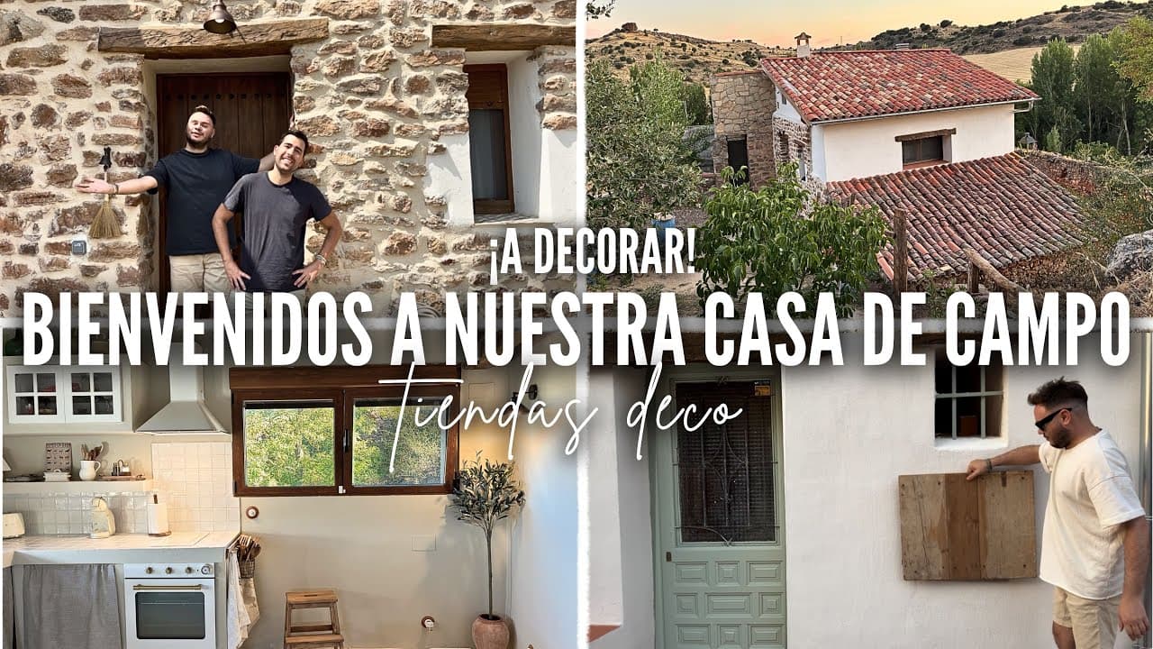 ACTUALIZACIÓN de nuestra CASA DE CAMPO 🏡 Decoramos COCINA y BAÑO 😍 DECO OTOÑAL 🍂 Ideas, DIY y jardín
