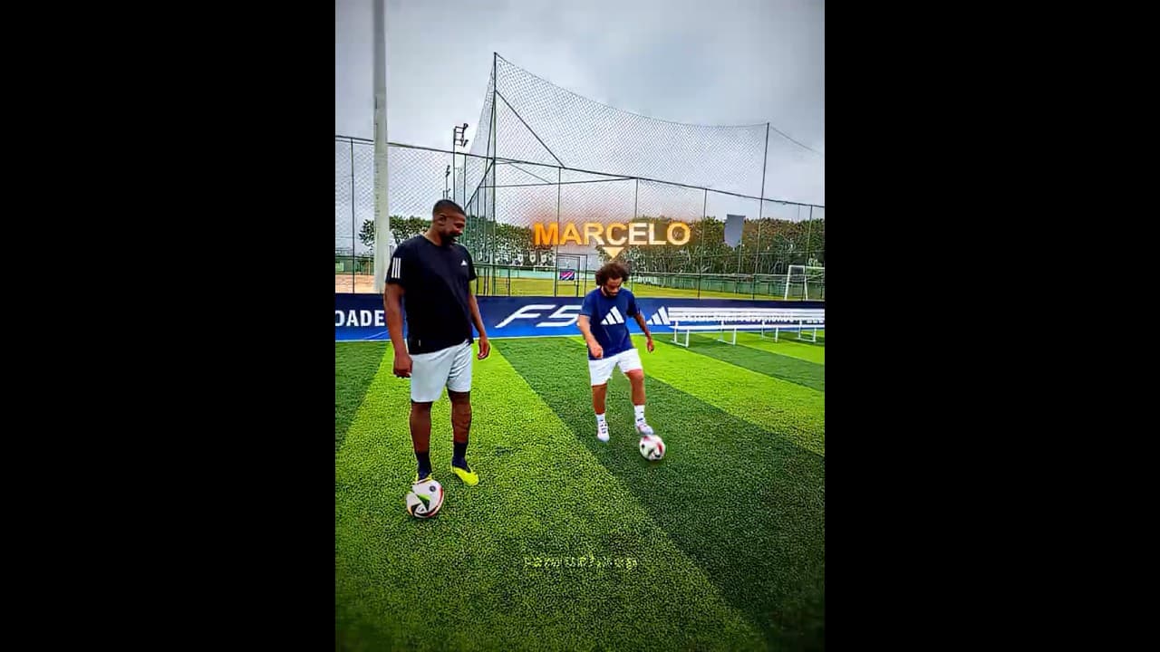 Neymar & Marcelo vs Freestylers.. 🤯🔥