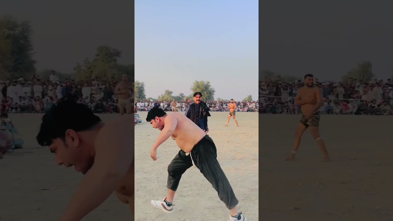 Farooq Muchanwala vs Billa Bhatti New kabaddi at Chak 53 bhattian MiamChannu #shorts