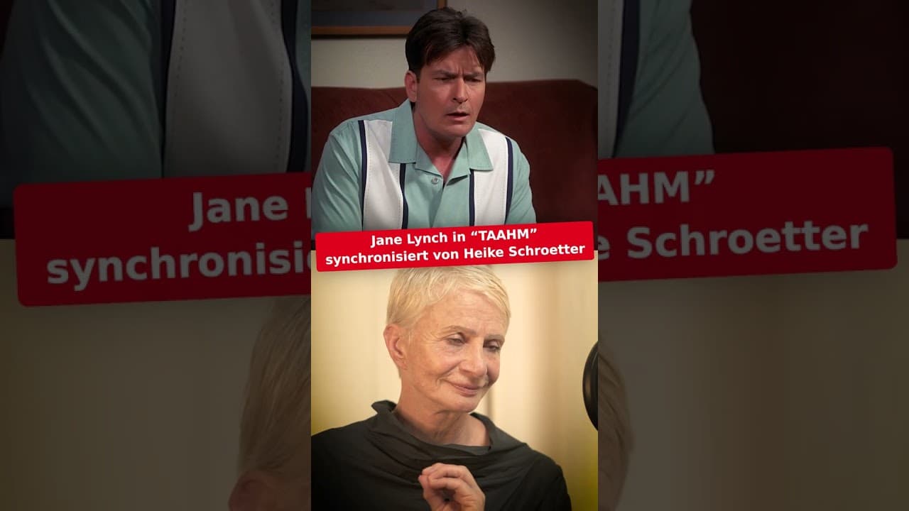 Heike Schroetter synchronisiert Dr. Freeman in "Two and a Half Men"