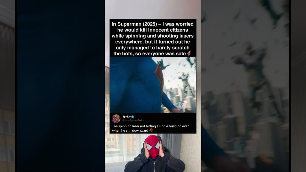 In Superman (2025) – I was worried for innocent citizens