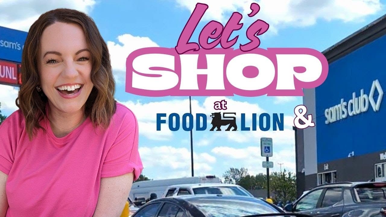 Grocery HAUL + Shop With Me at Food Lion & Sam's Club!!