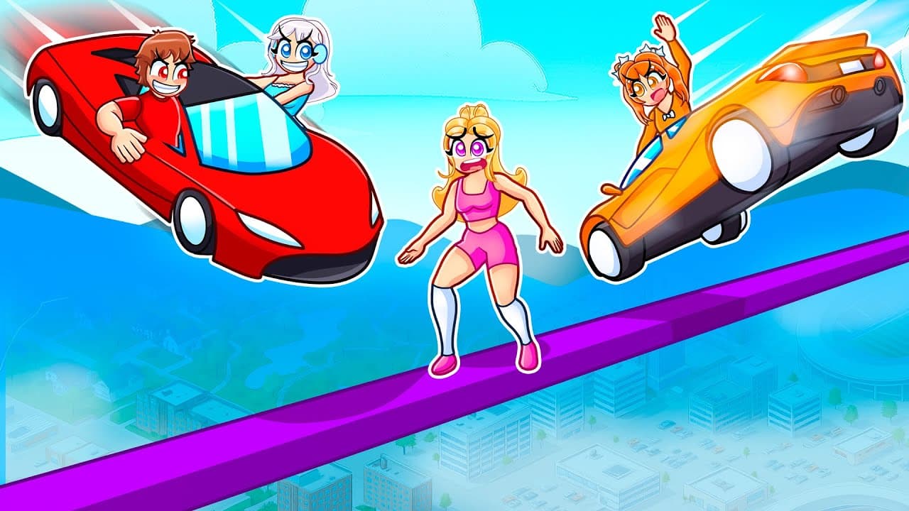 SHE GOT COMPLETELY CRUSHED IN GTA 5...