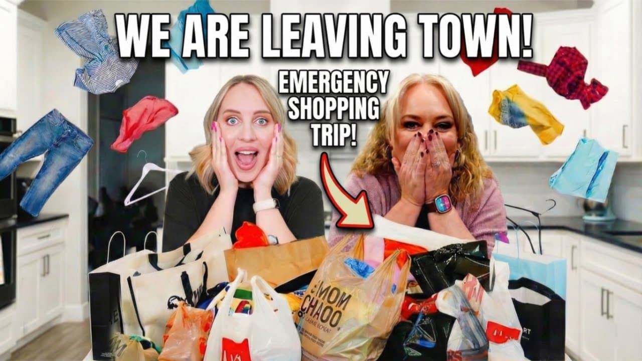 We Are Leaving Town! ✈️ (Last Minute Shopping)