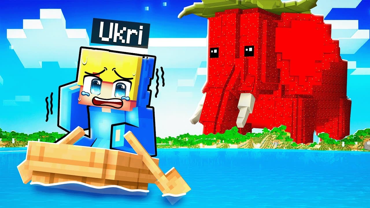 Ich benutze ADMIN BEFEHLE auf dem ONE BRAINROT FLOß in Minecraft!