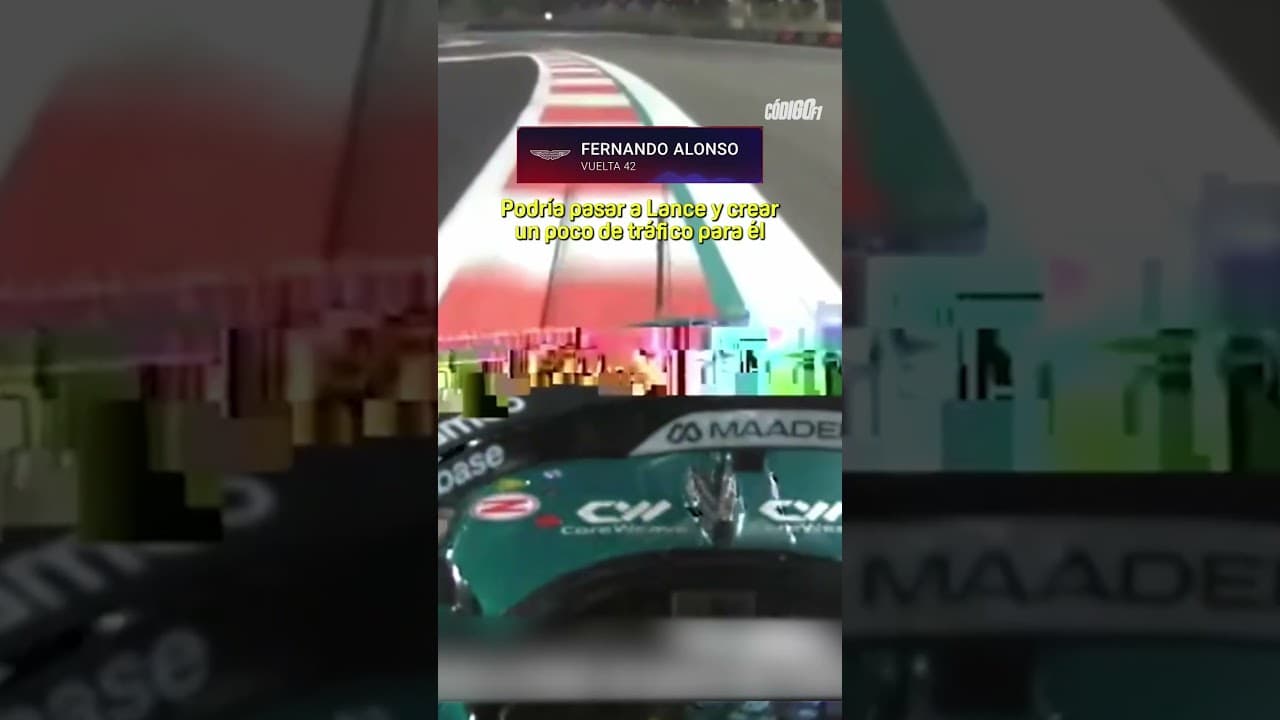 Alonso: "Lo que no te mata te hace más fuerte, así que ahora mismo somos muy fuertes" 💚#CódigoF1