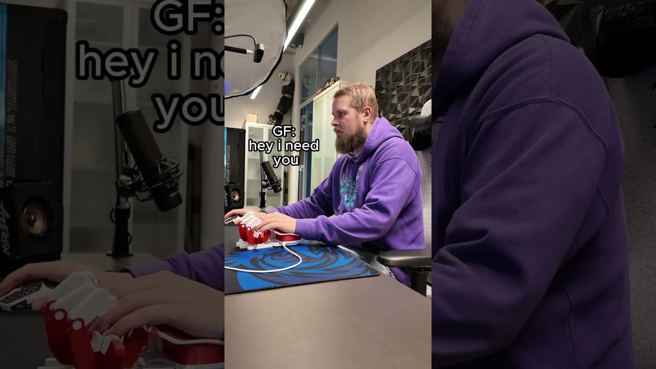 When it's finally the time to game #azeron #azeroncyborg2 #gamingkeypad #azeroncyborg2 #azeronkeypad