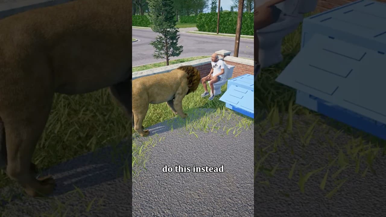How to Survive a Lion Attack 🦁