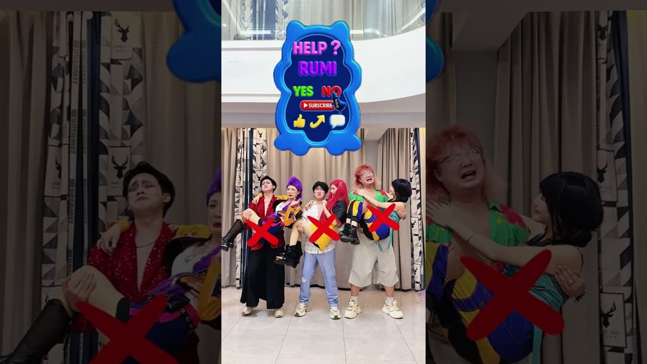 终于抱正确了#kpop #kpopdemonhunters #huntrix