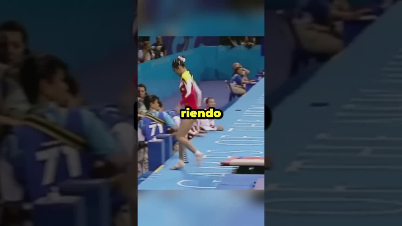 Imagina llegar a la final y hacer ESTO😳 #gimnasia #olympics #fail