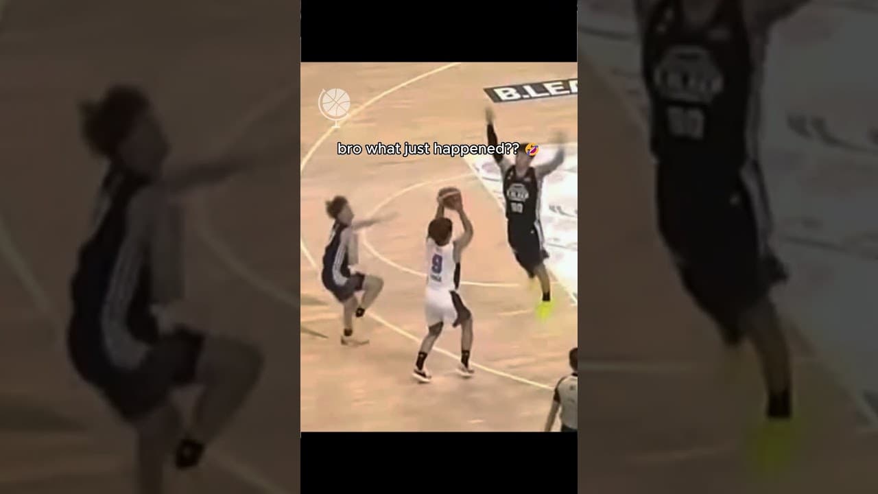 This has to be a joke right? 🤣 #basketball