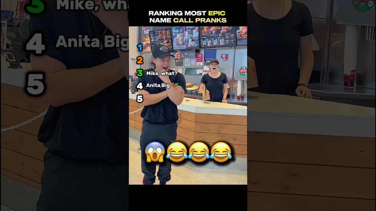 Ranking Most Epic Name Call Pranks