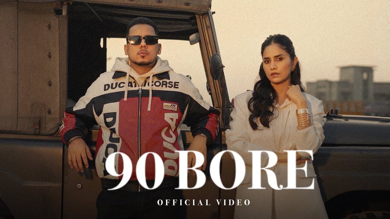 90 Bore (Official Video) Harvi ft Jasmeen Akhtar | Desi Trap Music | Latest Punjabi Song 2026