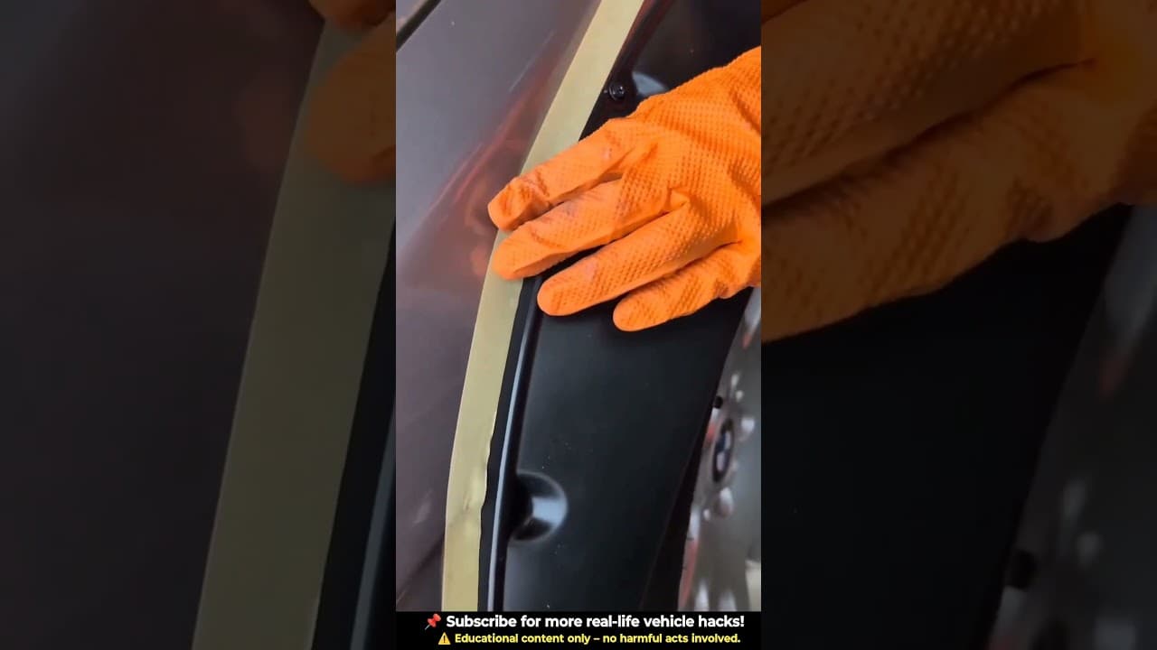 BODYKIT Installed on BMW E38 #bmw #mechanic #repair #automobile #diy #bodykit