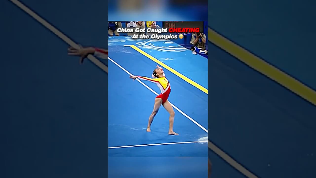 Was stripping the whole team too harsh?🤔🥉 #gymnastics #sports #olympics #banned #china #cheating