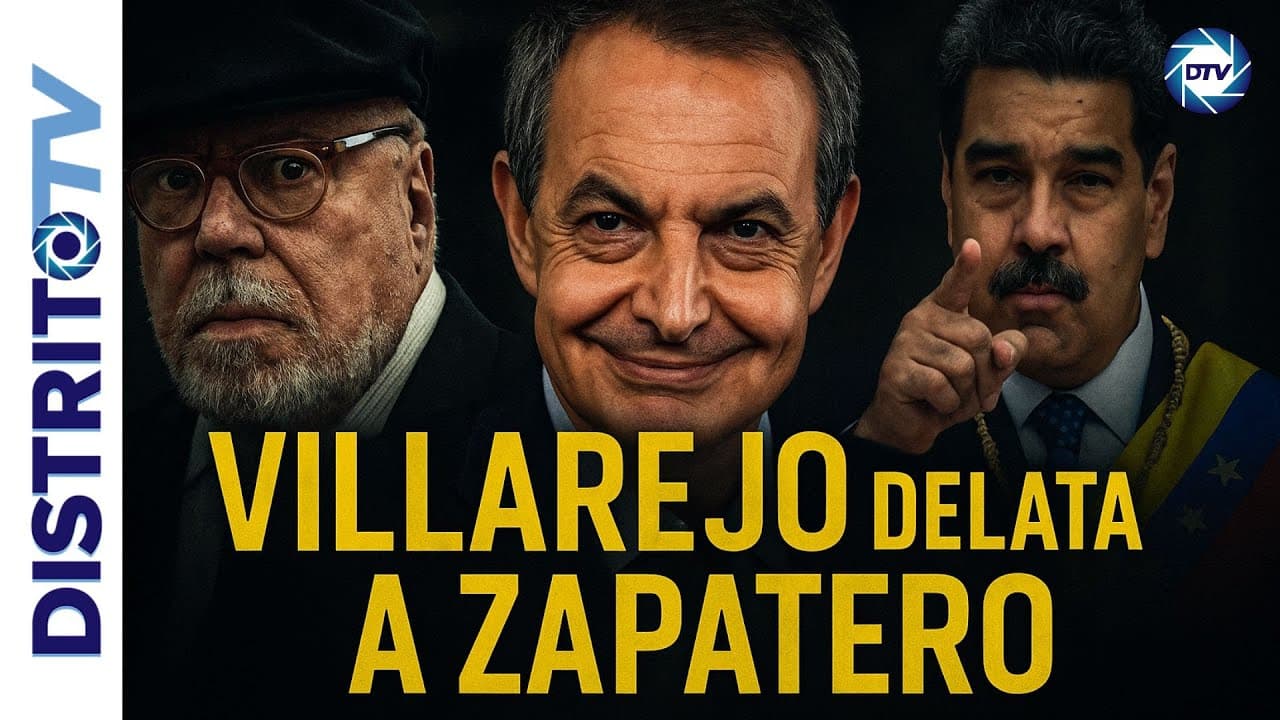 ÚLTIMA HORA💣VILLAREJO EXPLOTA: “ZAPATERO PUEDE ACABAR DETENIDO POR VENEZUELA”