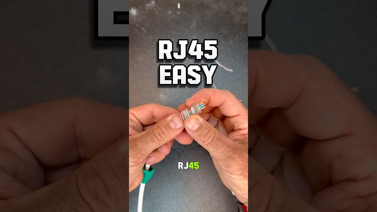 Crimpar RJ45 easy