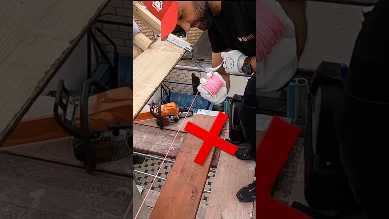 Hättest du das früher gewusst, wär die Rinne schon längst dran! #dachdecker #spengler #diy