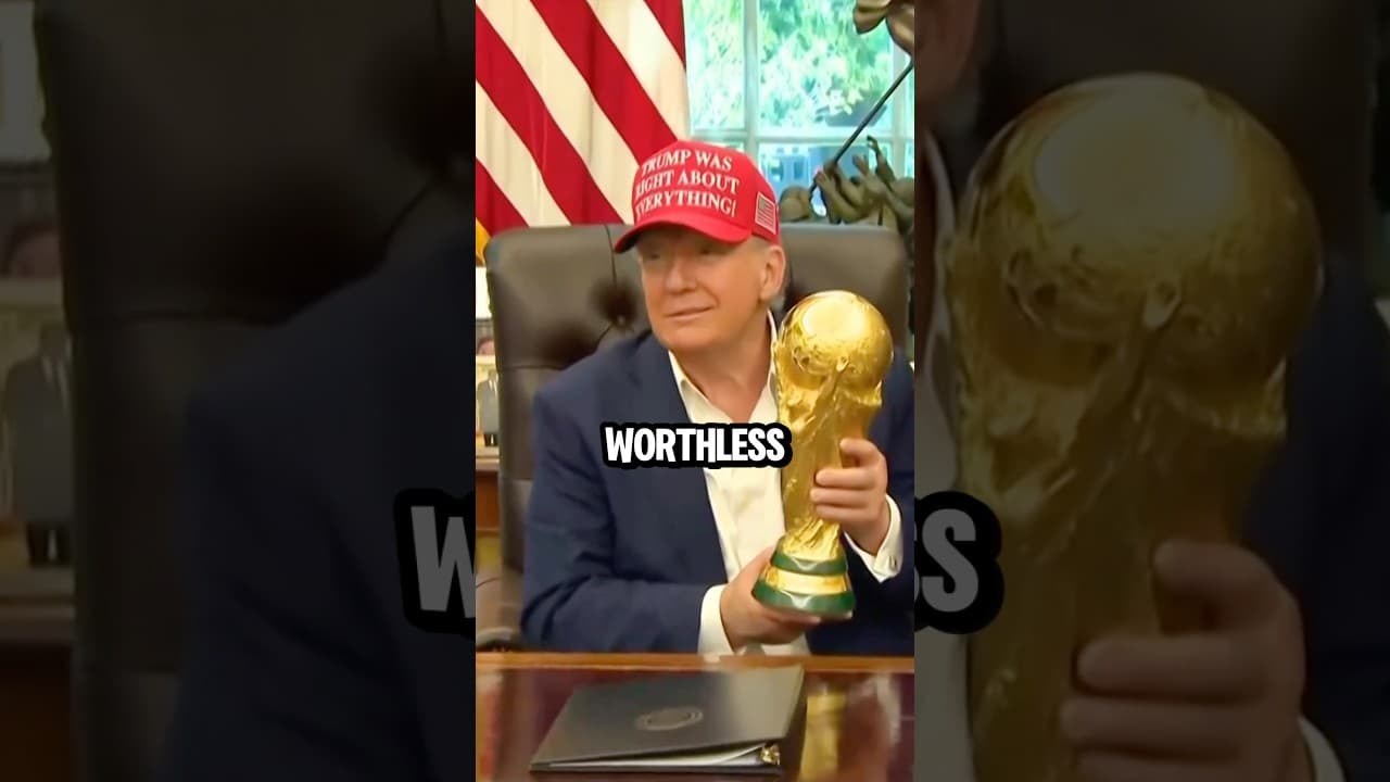 THE WORLD CUP TROPHY IS WORTHLESS?