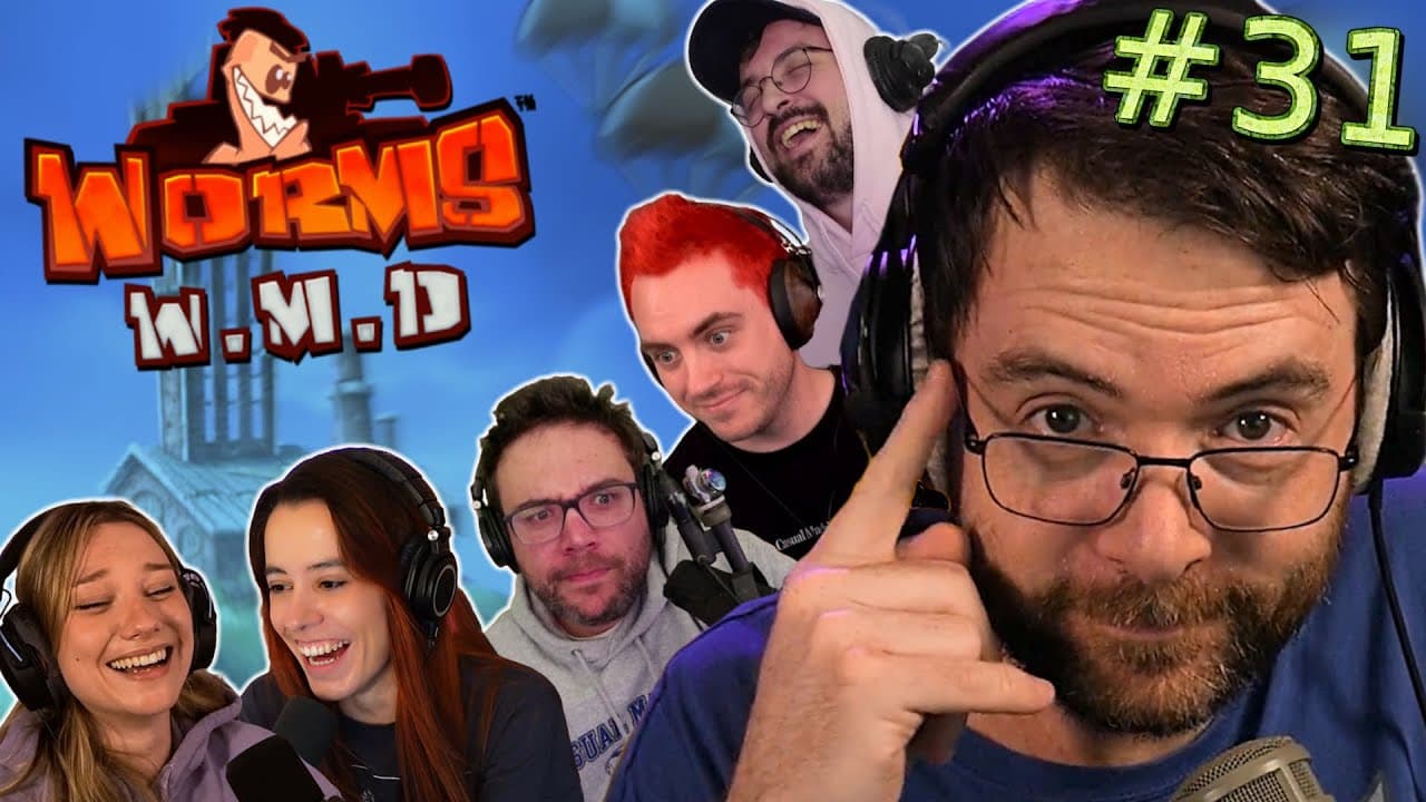 WORMS W.M.D #31 feat. Zerator, Antoine Daniel, Baghera, AngleDroit & Etoiles ! (Best-of Twitch)