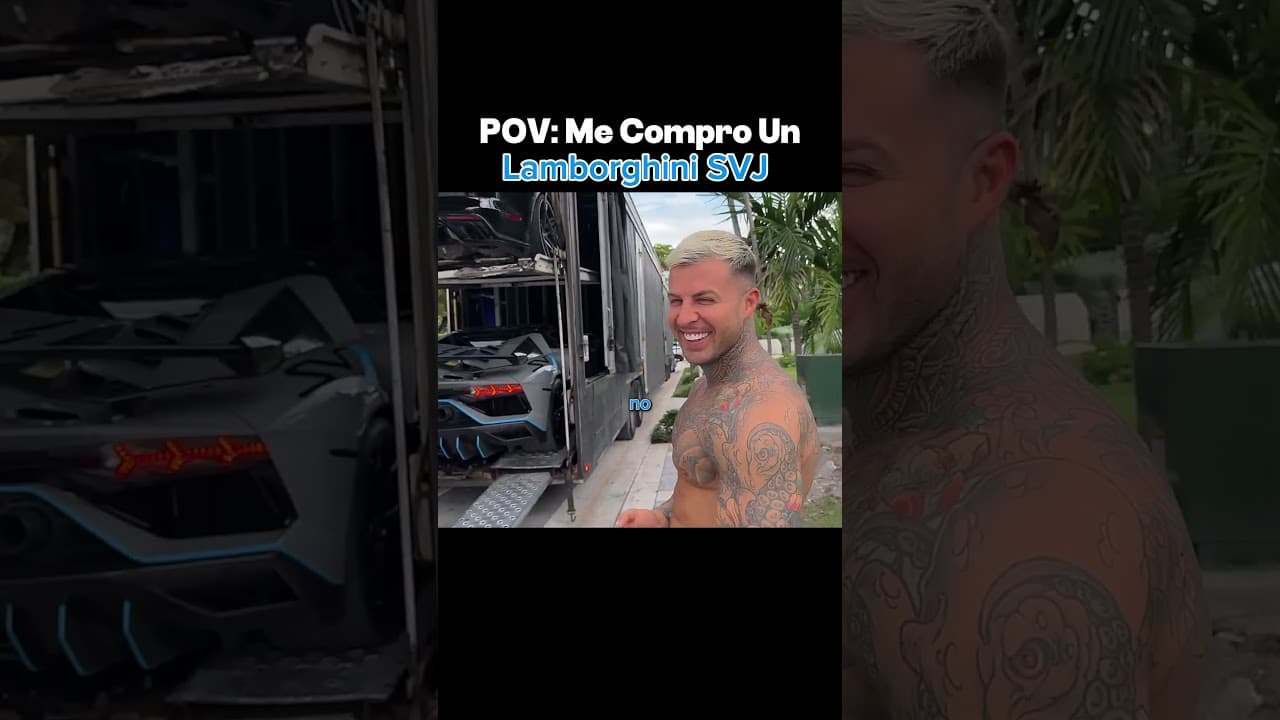 Nuevo Juguete Lamborghini SVJ