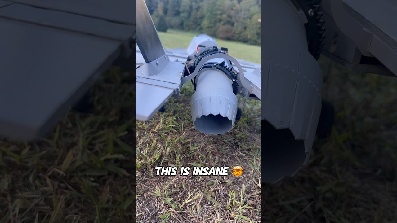 Fully Functional RC F-35 🤯