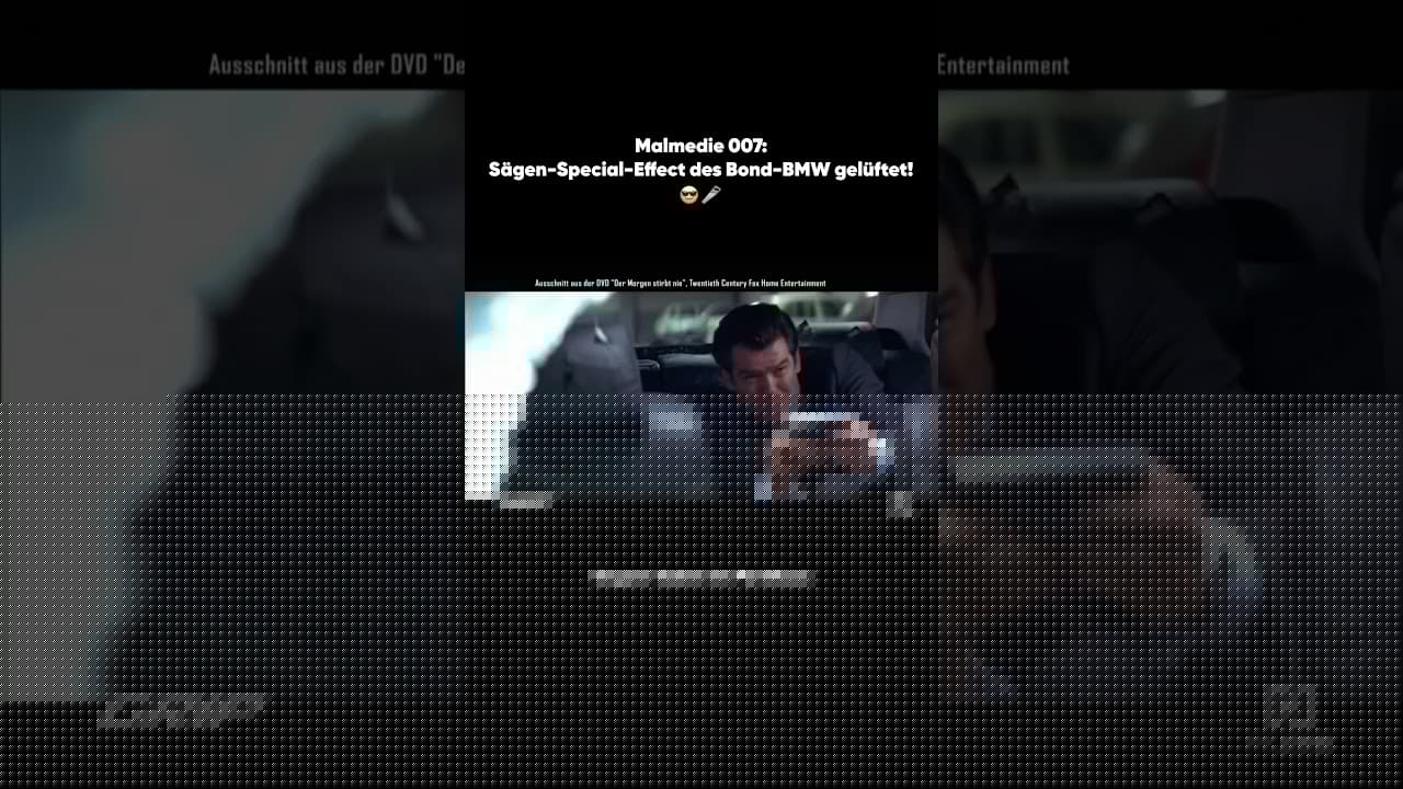 Malmedie 007: Sägen-Feature im Bond-BMW 🪚👀 | GRIP #shorts #throwback #298