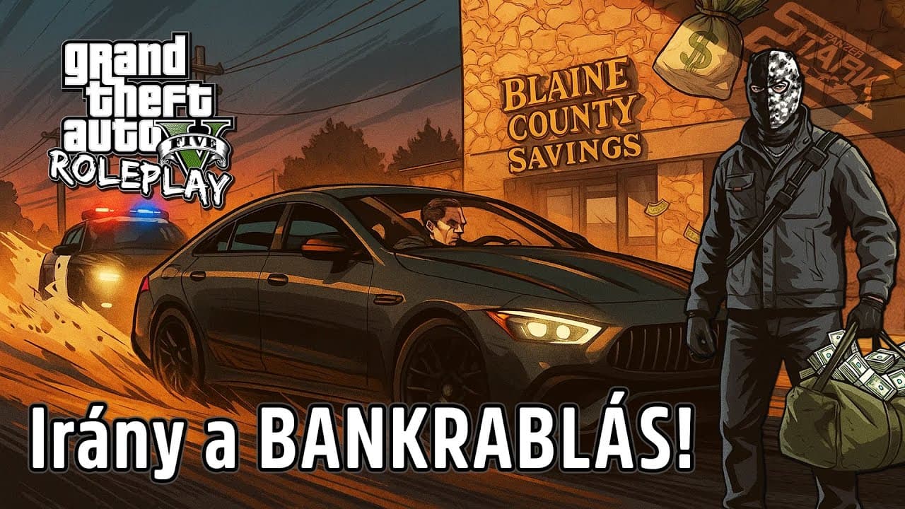 GTA 5 RolePlay - 39.Rész (Beavatáson BANKRABLÁS?) - Stark GMR
