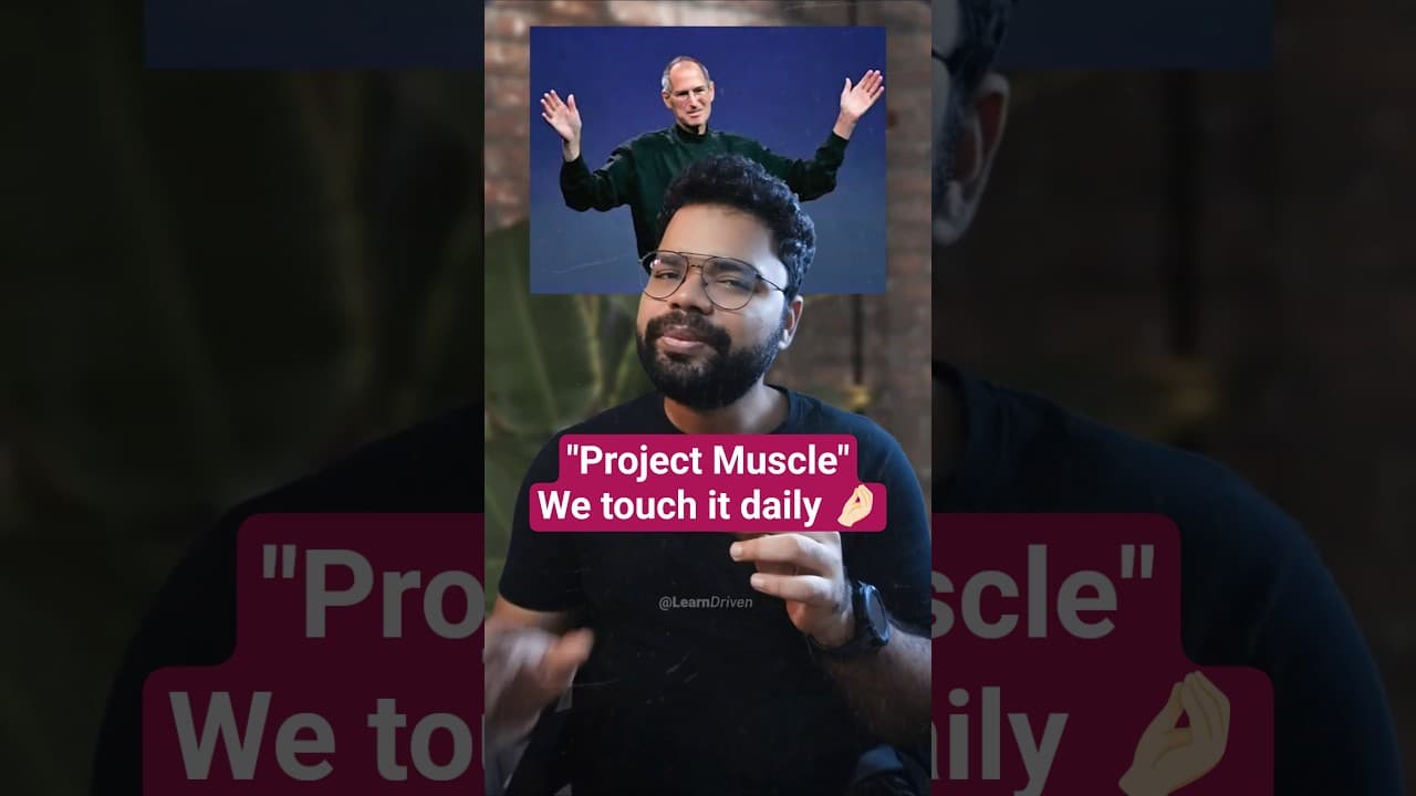 "Project Muscle" - A finger touching invention 🤌🏻